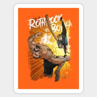 Boyka vs Rothrock Sticker